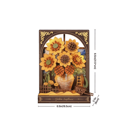 Robotime Puzzle Rolife Golden Sunflower TH002
