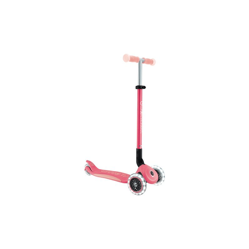 Globber Monopatin Elite Glow Lights, Coral Pink 839-110