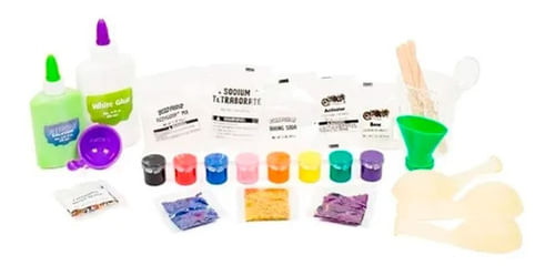 Juego De Laboratorio Super Slime Con 20 Experimentos Fnc008