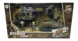 Set Militar Tanque Y Helicoptero C/soldados Shine 2006921
