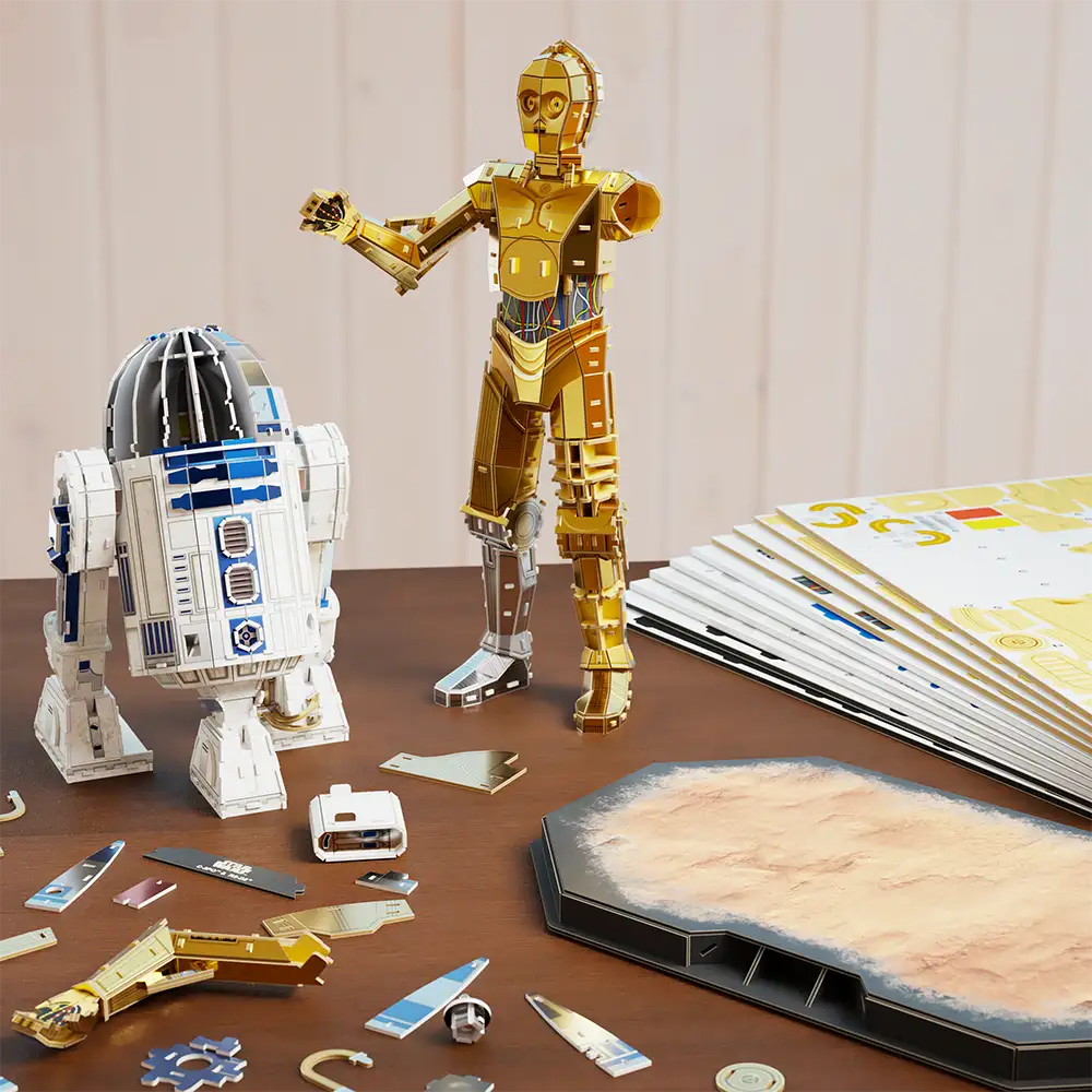 Puzzles 4D Disney Star Wars C3PO R2D2 47191