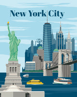 Ravensburger CreArt Colorful New York City 23686 - detalle 1