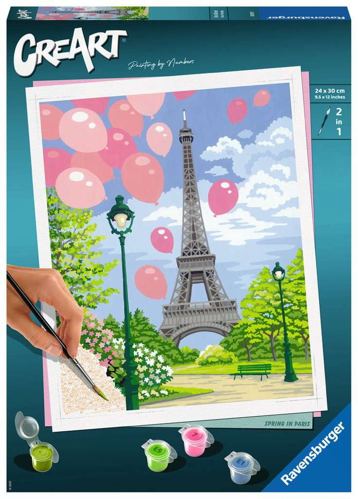 Ravensburger CreArt Spring in Paris 28992 - packaging