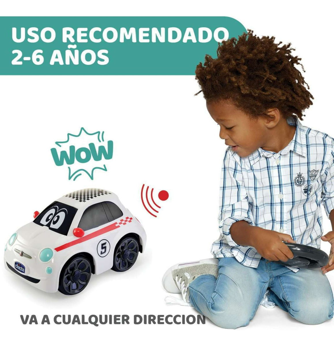 Chicco Autito R/c Rocket The Crossover Turbo Team 9729