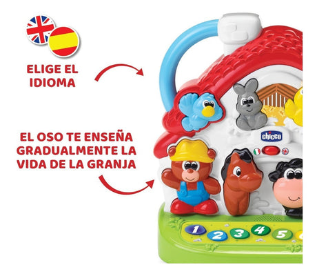 Chicco Toy Abc Granja Bilingüe Didactica 9604 Ch