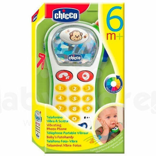 Chicco Teléfono Para Bebe Smartphone Foto Y Vibración 60067