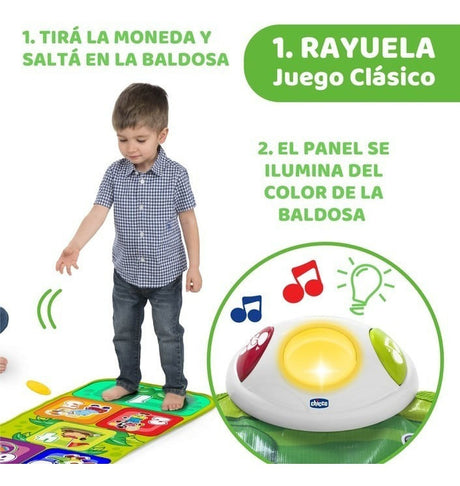 Chicco Alfombra Jump & Fit Playmat Rayuela Electrónica 915