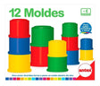 12 Moldes Apilables Para Encastrar 2266 Antex