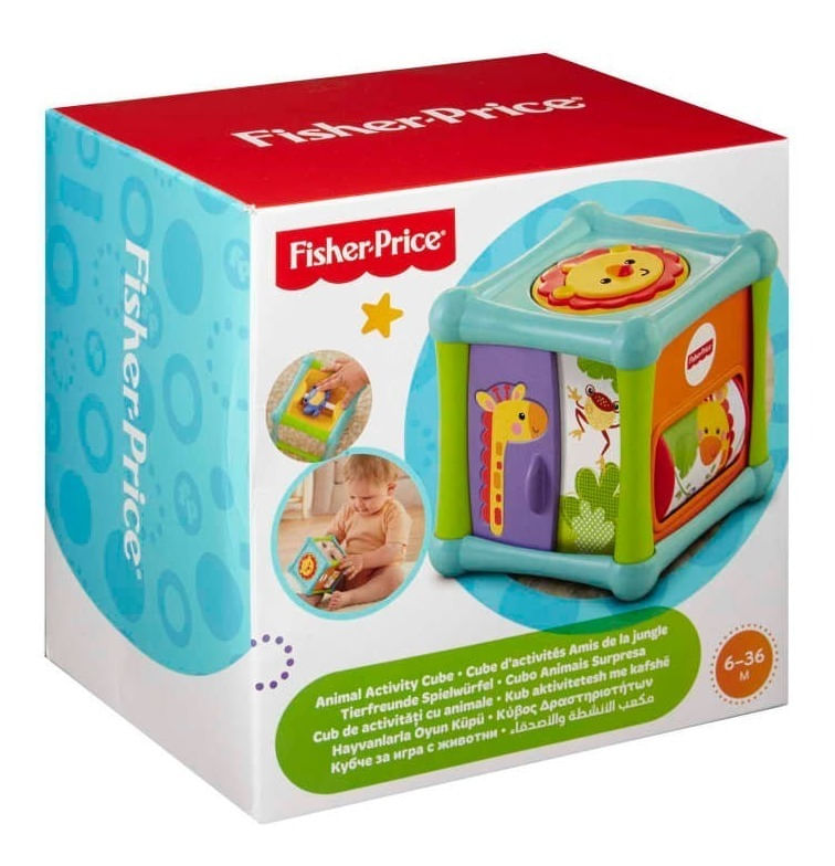 Fisher Price Cubo Animalitos De Actividades Bfh80 Mattel