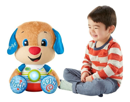 Fisher Price Perrito Rie Y Aprende Conmigo Xl Hdy16 Mattel