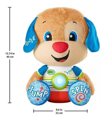 Fisher Price Perrito Rie Y Aprende Conmigo Xl Hdy16 Mattel