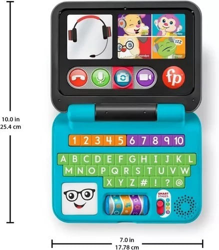 Fisher Price Rie Y Aprende Mi Primer Laptop Hgw97 Mattel