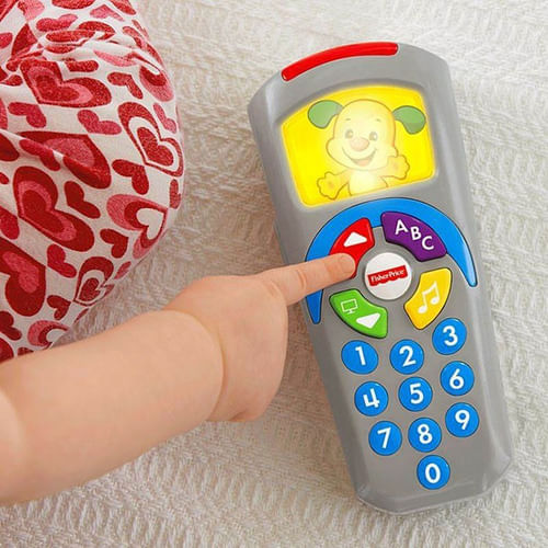 Fisher Price Puppy Ríe Y Aprende Control Remoto Dlh81 Mattel