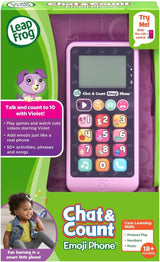Leap Frog Teléfono Habla Y Cuenta Púrpura 80-603769