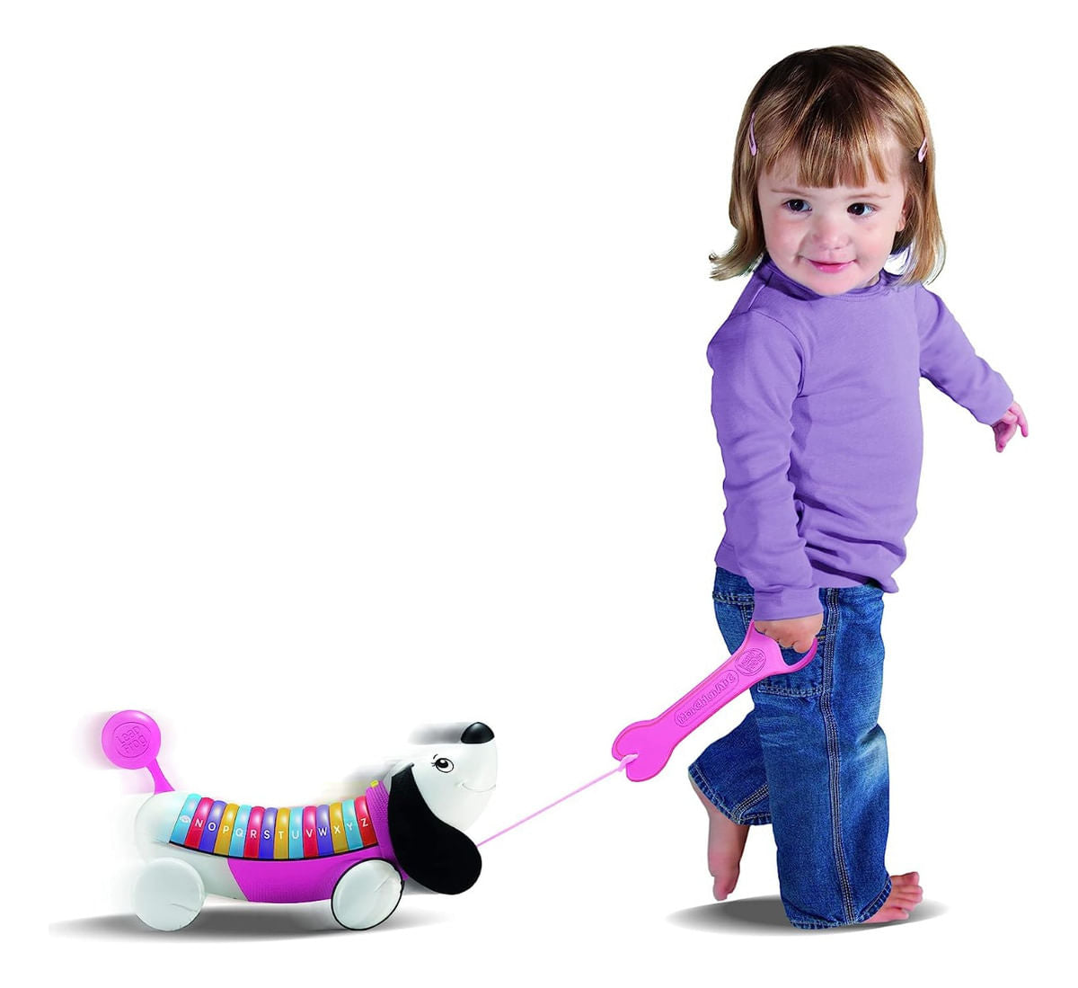Leap Frog Perrito Abc Rosa Con Frases Y Canciones 80-81405s