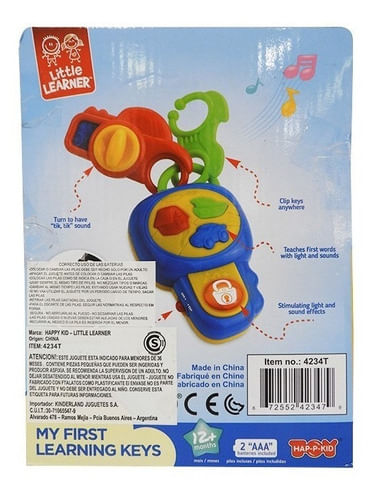 Mi Primera Llave Parlante Little Learner 4234t