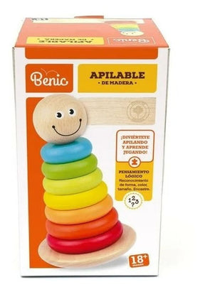 Benic Didactico Apilable De Madera Be06 Shine