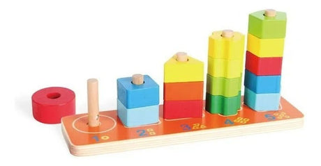 Benic Bloques Didacticos Apilables De Madera Be01 Shine
