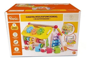Benic Casita Multifuncional Didactica De Madera Be15 Shine