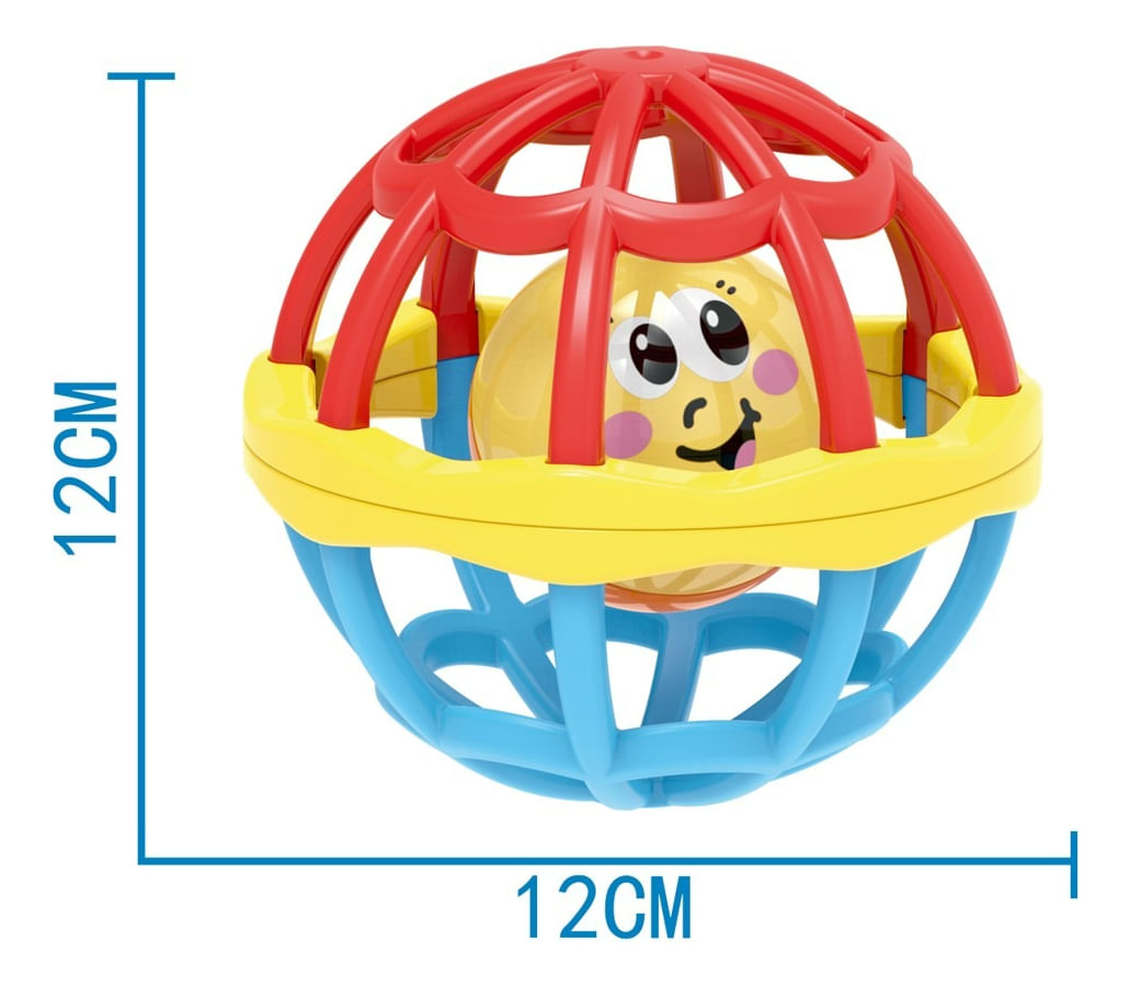 Baby Rattle Pelota Sonajero 12cm 1800337