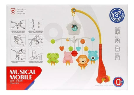 Movil Musical Para Cuna Animalitos 1814983 Huanger