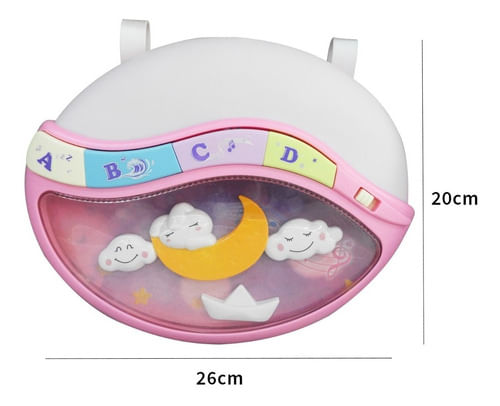 Lampara Cunero Rosa con luz Y Sonido 1726785