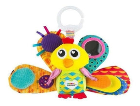 Lamaze Cunero Pavo Real Con Texturas Y Sonidos L27013b