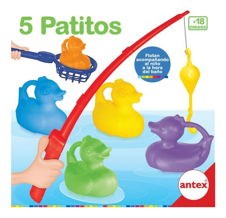 Antex Cinco Patos Para Jugar En El Agua 2284