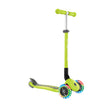 Globber Monopatin Primo plegable Lights Lime Green 432-106-2