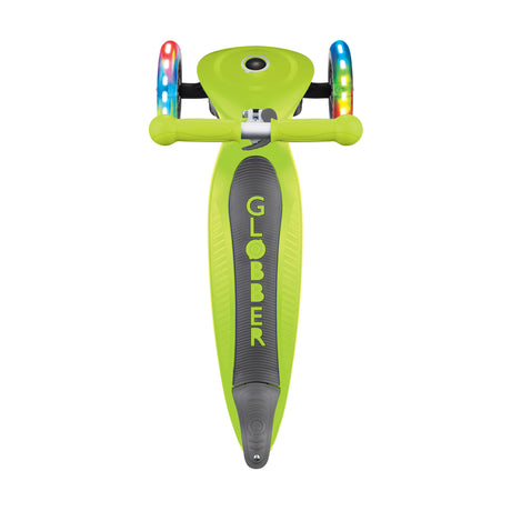 Globber Monopatin Primo plegable Lights Lime Green 432-106-2