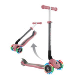 Globber Monopatin Primo plegable Lights Pastel Pink 432-210-2