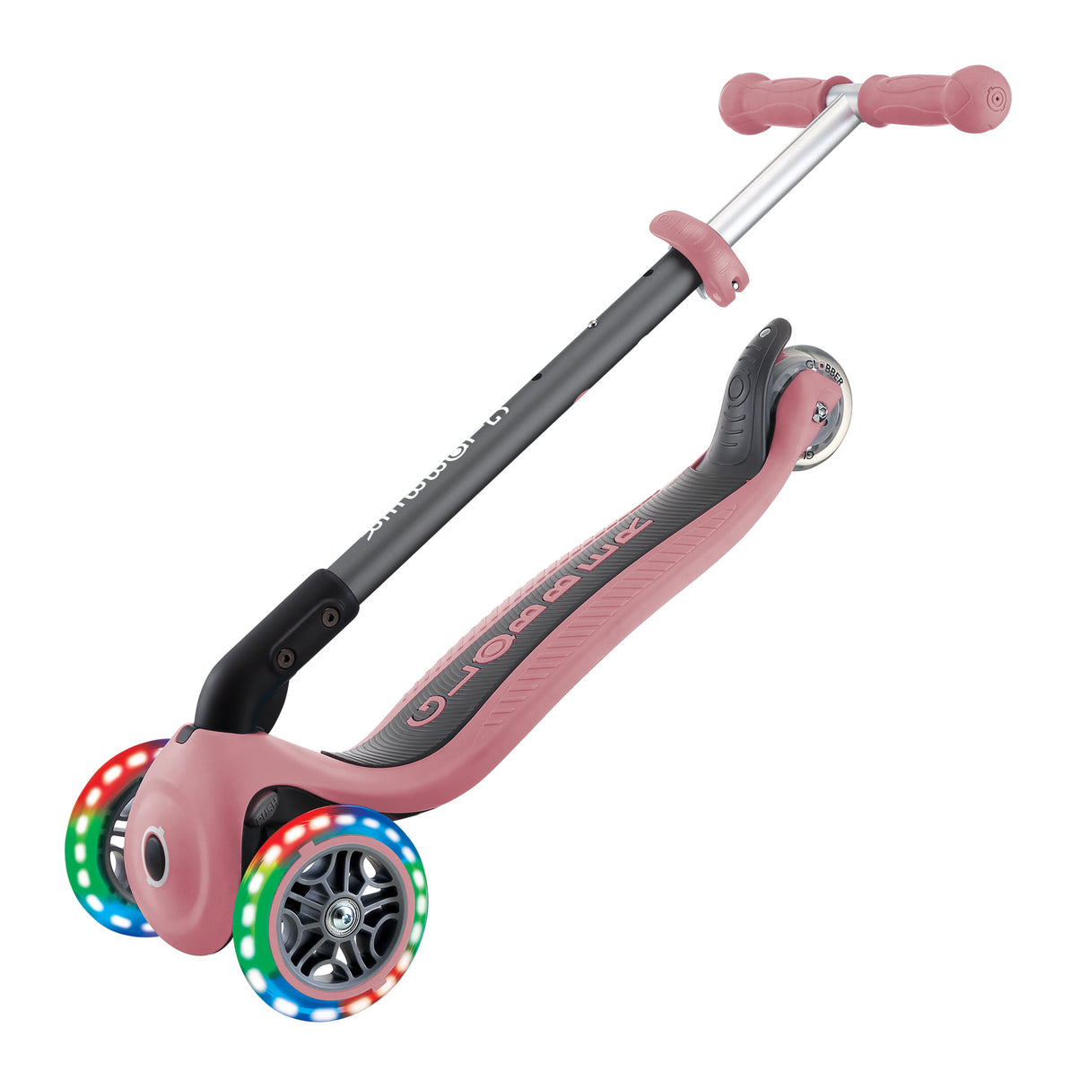 Globber Monopatin Primo plegable Lights Pastel Pink 432-210-2