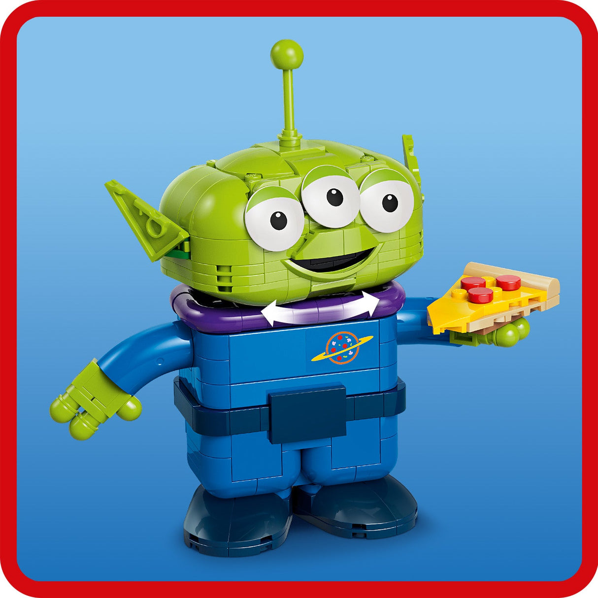 Lego Disney Alien Toy Story con Cohete Pizza Planet 43307 - vista 4