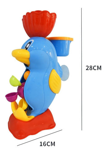 Juego Para Baño Delfín Con Ventosa 1112471