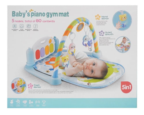 Gimnasio Para Bebe con Mantapiano Luz Y Sonido 1700155