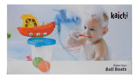 Barquito Con Figuras Para El Baño 1726853
