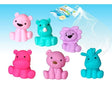 Juegos Para El Baño Animalitos En Red 6 Pcs 1466425