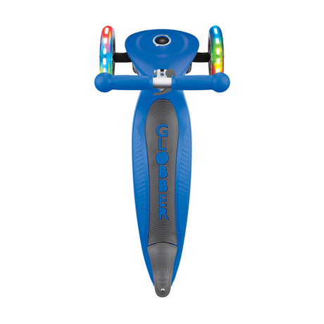 Globber Monopatin Junior plegable Lights Navy Blue 437-100