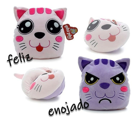 Peluche Phi Phi Animales Reversibles 9614 Feliz/enojado