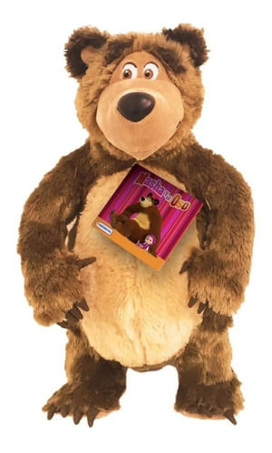 Peluche Oso Grande Masha Y El Oso Ama02917 Tapimovil