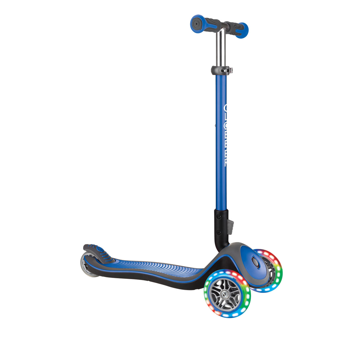 Globber Monopatin Elite Deluxe Lights Navy Blue 444-400