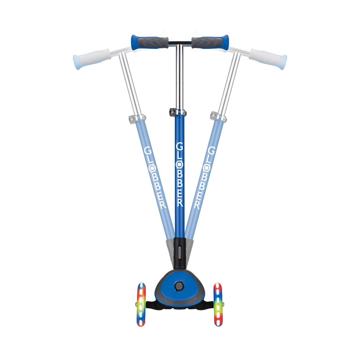 Globber Monopatin Elite Deluxe Lights Navy Blue 444-400