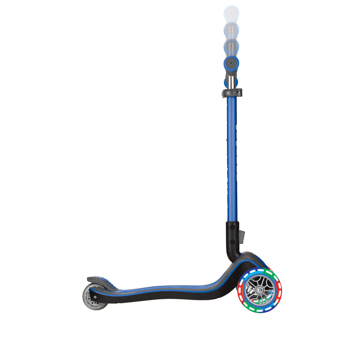 Globber Monopatin Elite Deluxe Lights Navy Blue 444-400