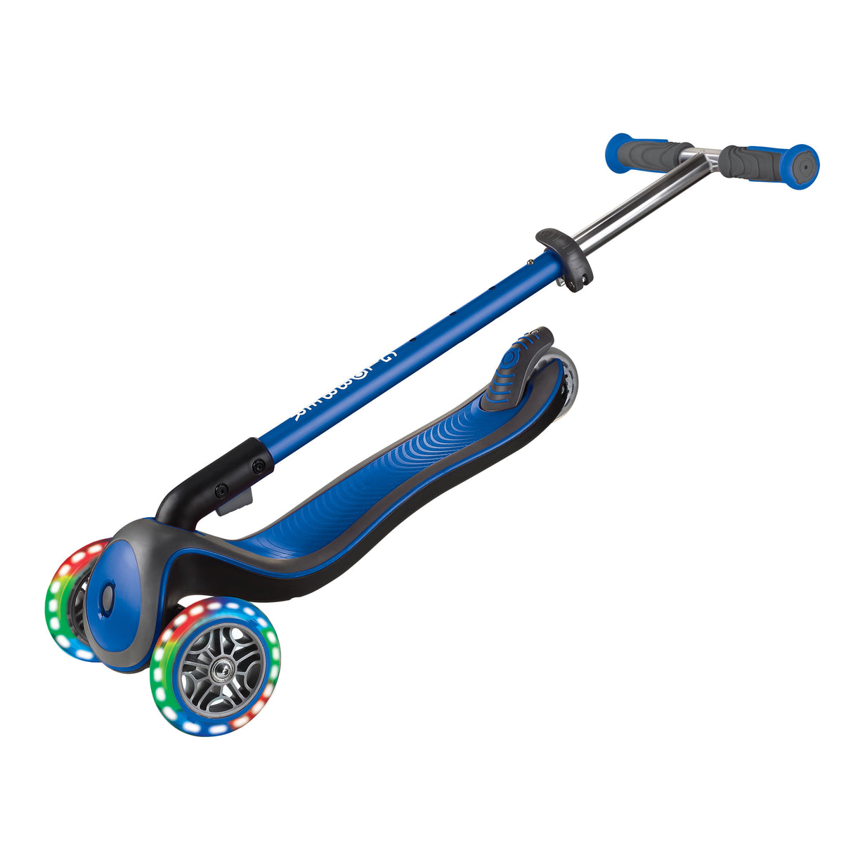 Globber Monopatin Elite Deluxe Lights Navy Blue 444-400