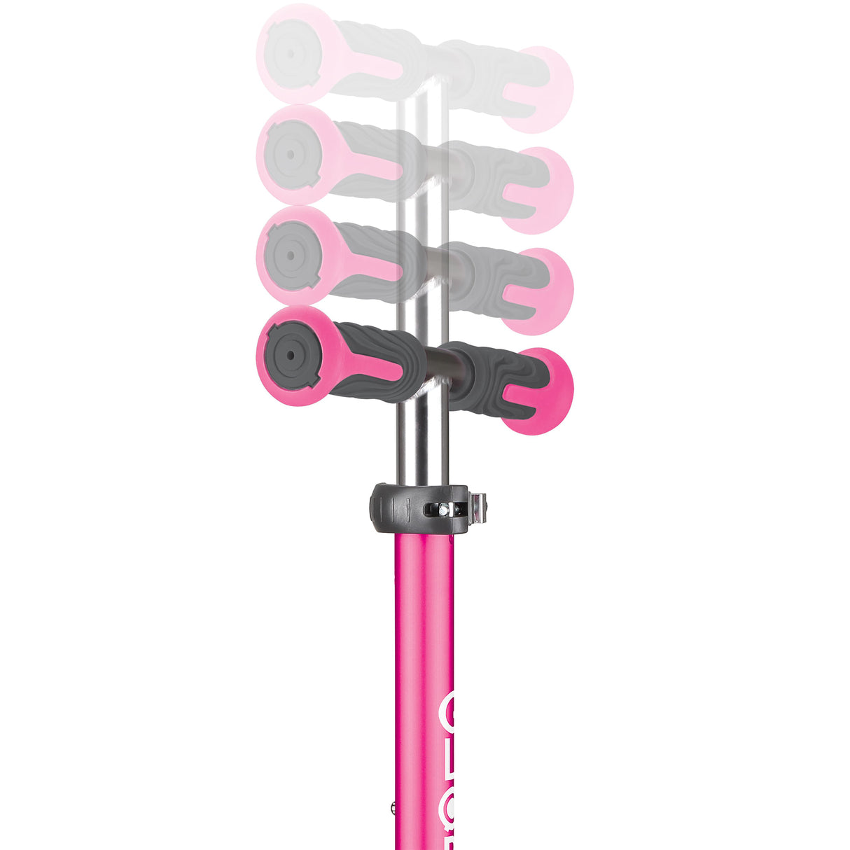 Globber Monopatin Elite Deluxe Lights Deep Pink 444-410