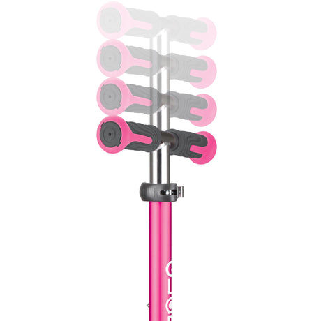 Globber Monopatin Elite Deluxe Lights Deep Pink 444-410