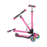 Globber Monopatin Elite Deluxe Lights Deep Pink 444-410