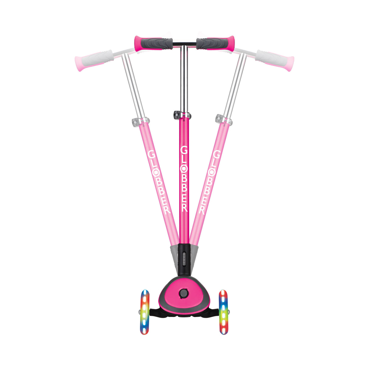 Globber Monopatin Elite Deluxe Lights Deep Pink 444-410