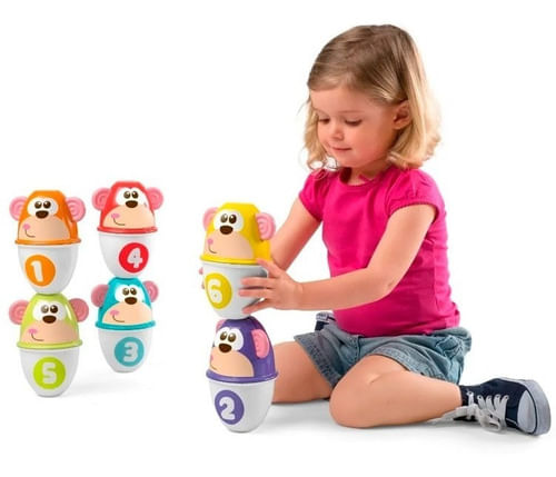 Chicco Set De Bowling Monkey 005228
