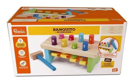 Benic Banco De Descarga Juego Didactico De Madera Be24 Shine